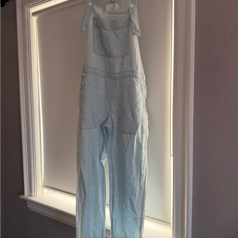 Light Blue Denim Overalls